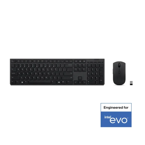 LENOVO Professional Bluetooth Rechargeable Combo belaidės pelės ir klaviatūros rinkinys (4X31K03971)
