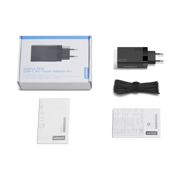LENOVO 65W USB-C Travel AC Adapter kelioninis įkroviklis (40AW0065EU)