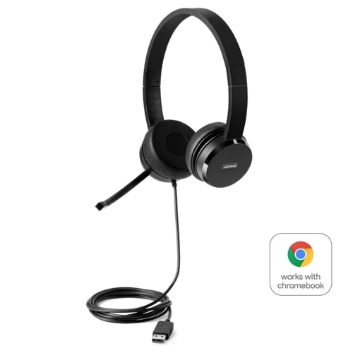 Lenovo 100 Stereo USB Headset ausinės (4XD0X88524)